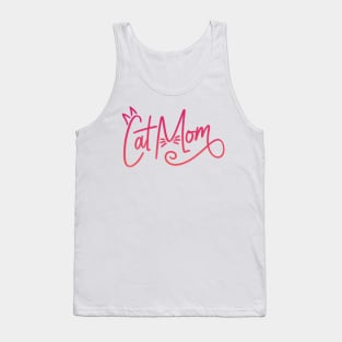 CAT MOM LADIES T SHIRTS Tank Top